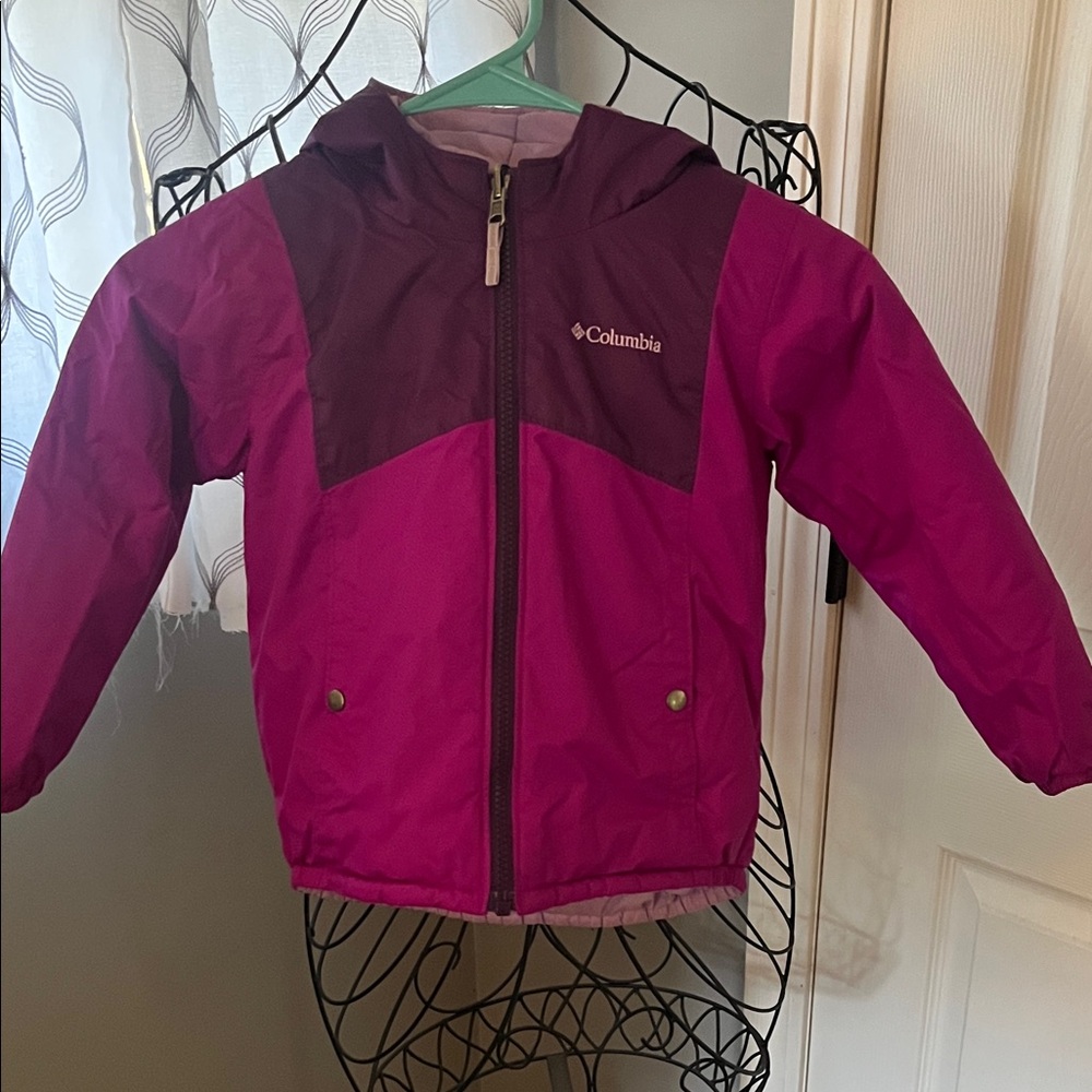 Columbia Kids' Fuchsia and Plum winter coat